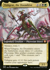 Vishgraz, the Doomhive (Extended Art) [Phyrexia: All Will Be One Commander] | Card Merchant Takapuna