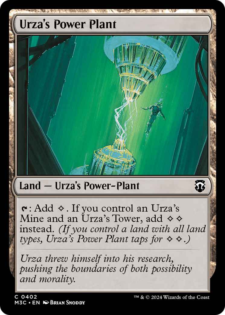 Urza's Power Plant (Ripple Foil) [Modern Horizons 3 Commander] | Card Merchant Takapuna