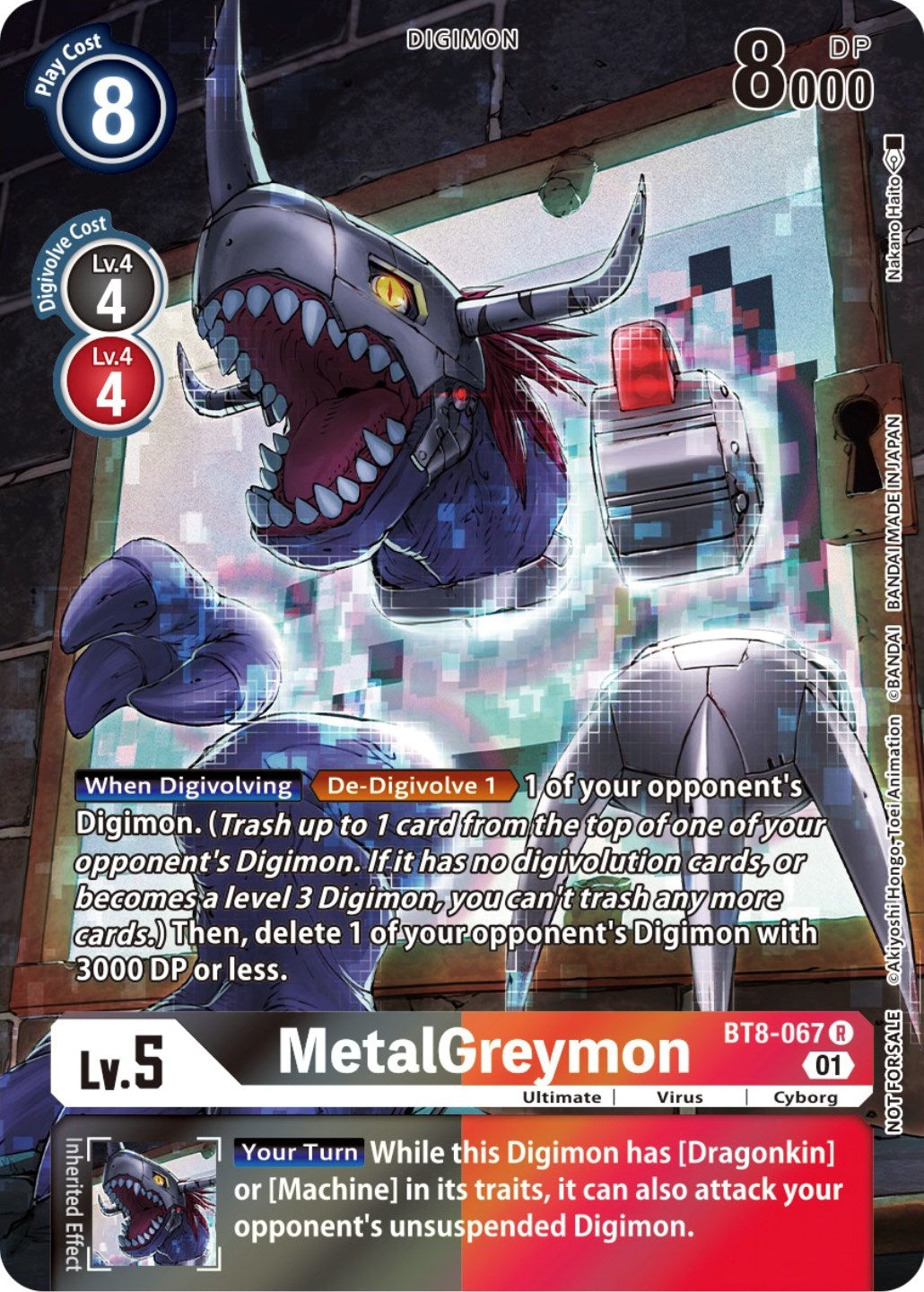 MetalGreymon [BT8-067] (25th Special Memorial Pack) [New Awakening Promos] | Card Merchant Takapuna