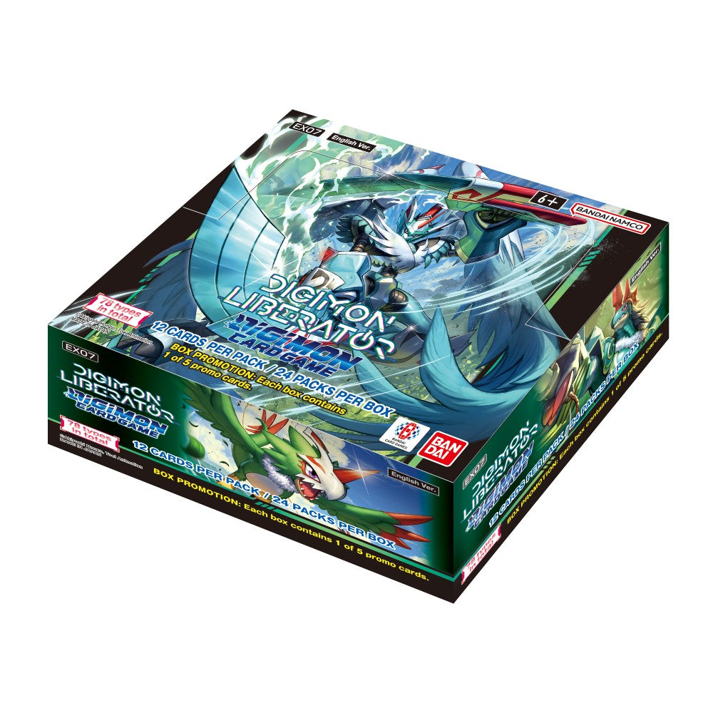 DGM Extra Booster Box EX07 - Digimon Liberator | Card Merchant Takapuna