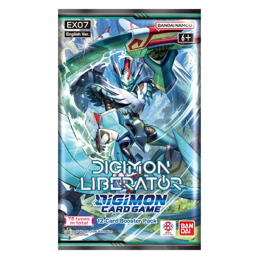 DGM Booster Pack EX07 - Digimon Liberator Extra Booster | Card Merchant Takapuna