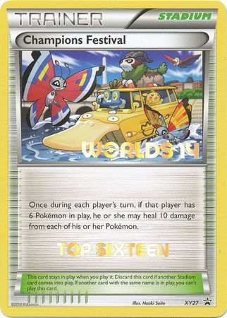 Champions Festival (XY27) (2014 Top Sixteen) [XY: Black Star Promos] | Card Merchant Takapuna