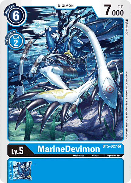 MarineDevimon [BT5-027] [Battle of Omni] | Card Merchant Takapuna