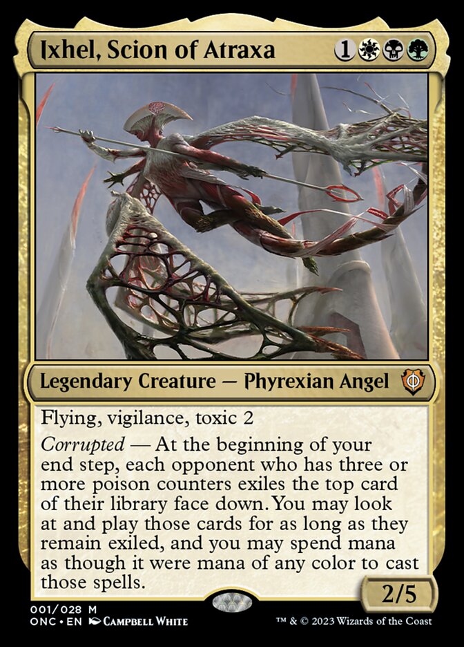 Ixhel, Scion of Atraxa [Phyrexia: All Will Be One Commander] | Card Merchant Takapuna