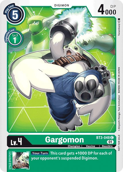 Gargomon [BT3-048] (Winner Pack Next Adventure) [Release Special Booster Promos] | Card Merchant Takapuna