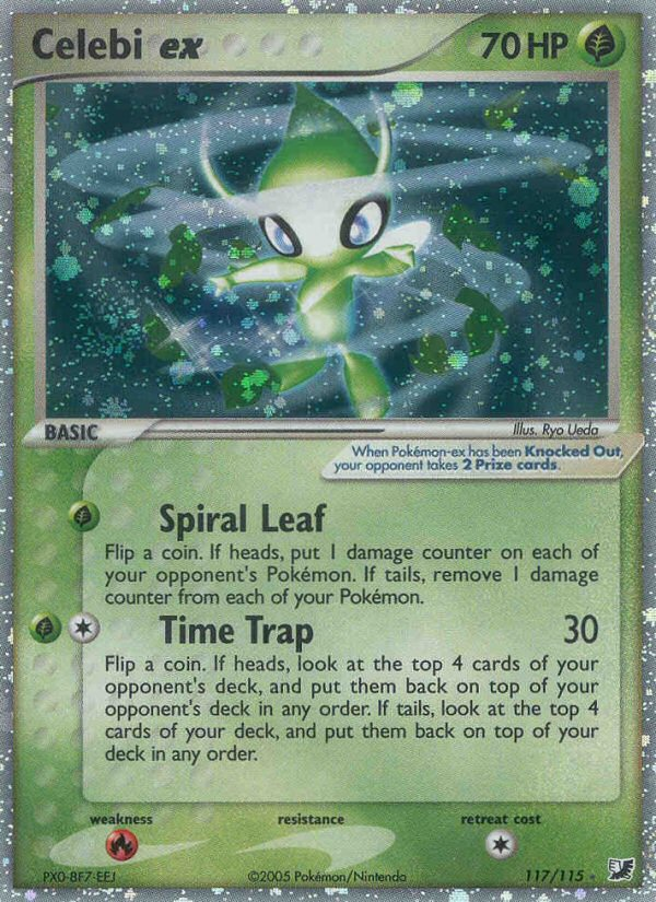 Celebi ex (117/115) [EX: Unseen Forces] | Card Merchant Takapuna