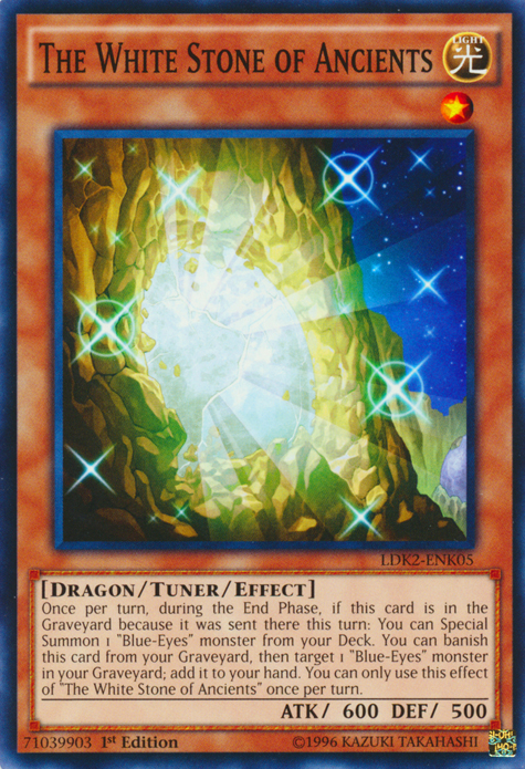 The White Stone of Ancients [LDK2-ENK05] Common | Card Merchant Takapuna