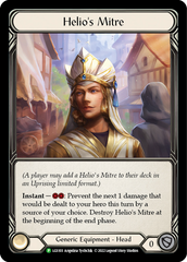 Helio's Mitre [LGS103] (Promo)  Rainbow Foil | Card Merchant Takapuna