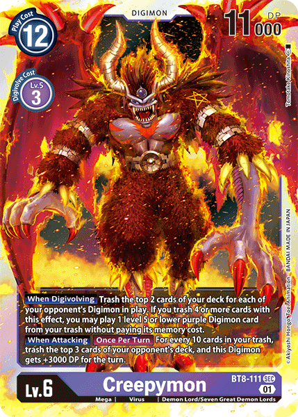 Creepymon [BT8-111] [New Awakening] | Card Merchant Takapuna