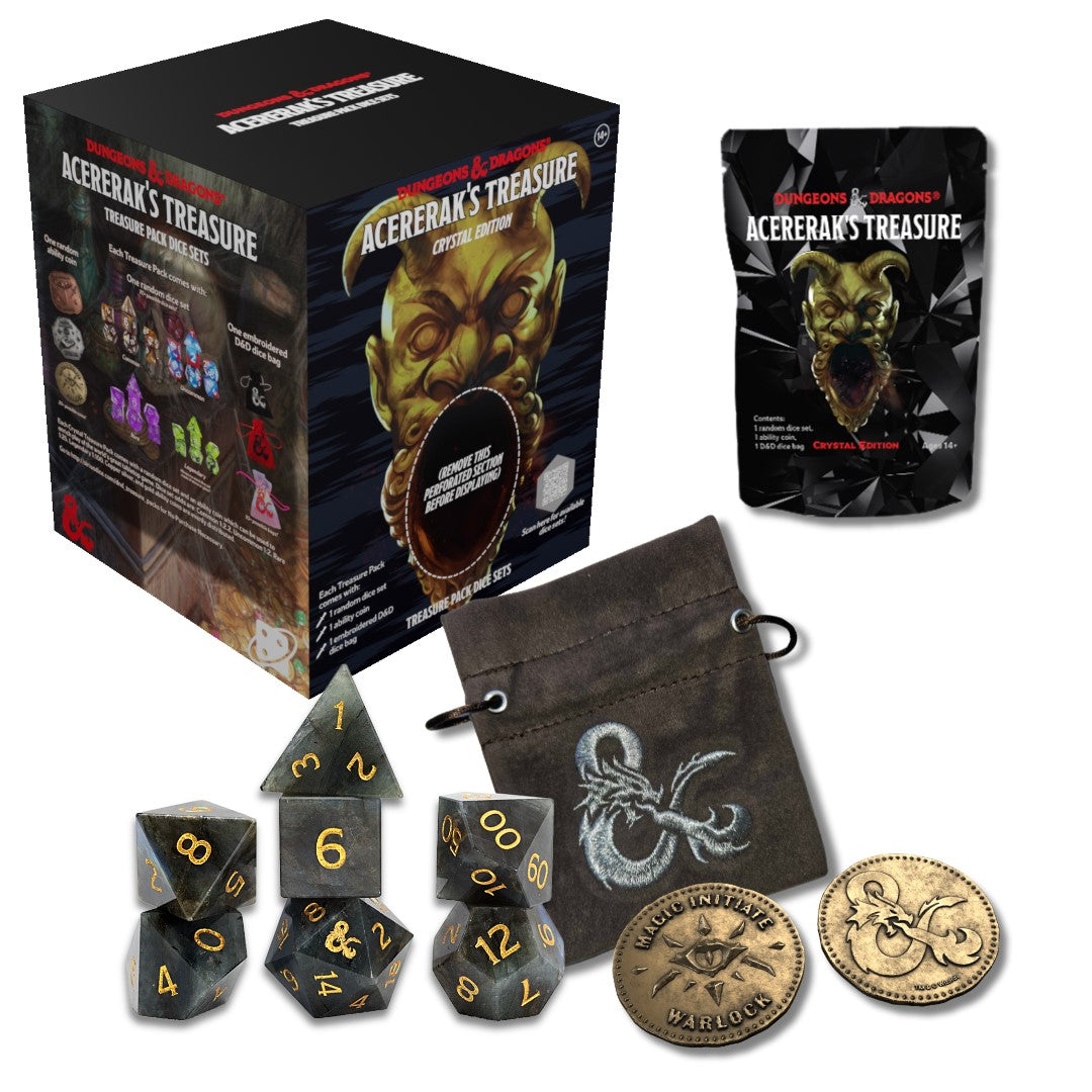 Sirius Dice - D&D Acererak's Treasure Crystal edition | Card Merchant Takapuna