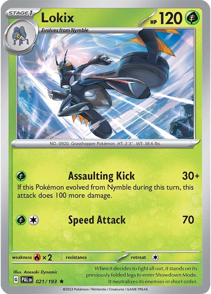 Lokix (021/193) [Scarlet & Violet: Paldea Evolved] | Card Merchant Takapuna