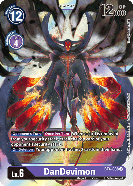 DanDevimon [BT4-088] [Great Legend] | Card Merchant Takapuna