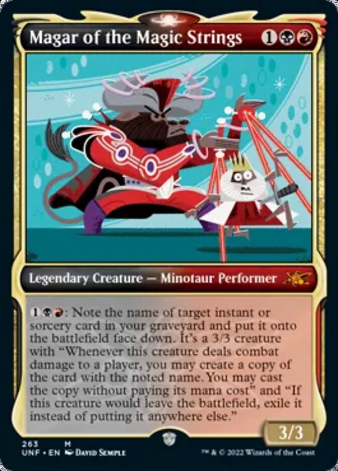 Magar of the Magic Strings (Showcase) [Unfinity] | Card Merchant Takapuna