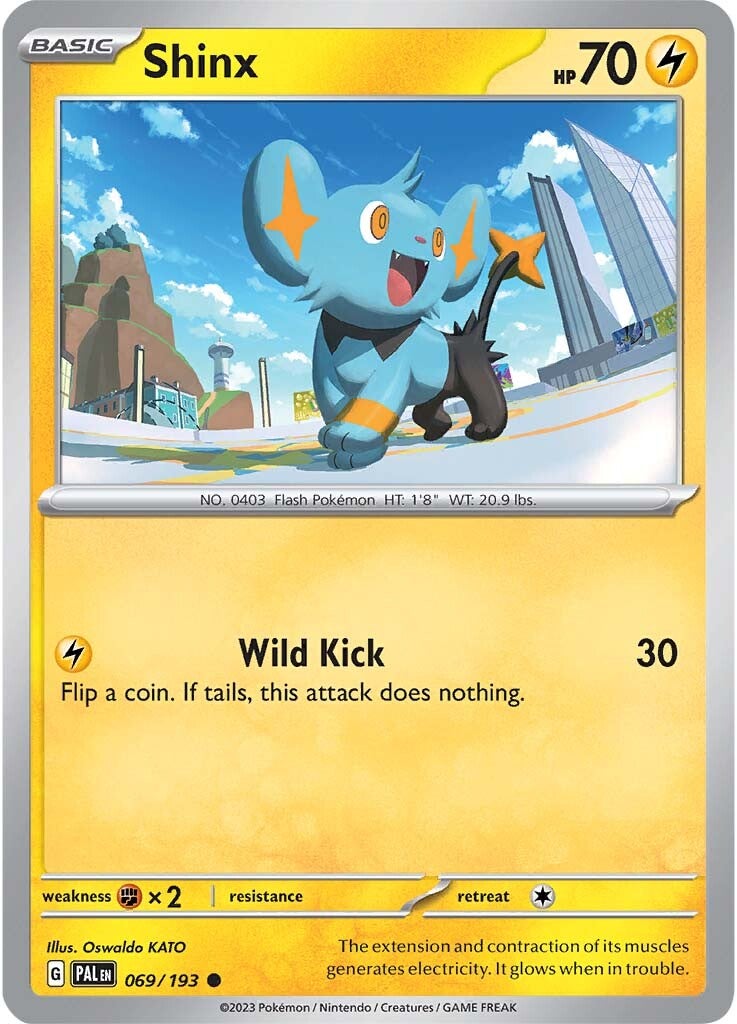 Shinx (069/193) [Scarlet & Violet: Paldea Evolved] | Card Merchant Takapuna