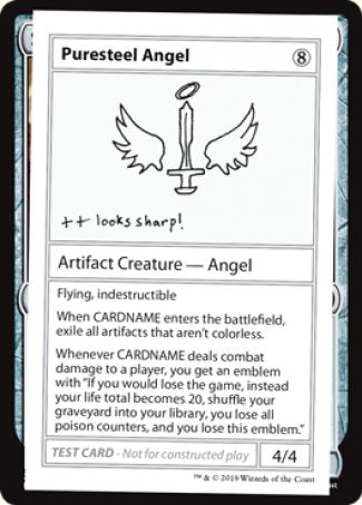 Puresteel Angel (2021 Edition) [Mystery Booster Playtest Cards] | Card Merchant Takapuna