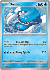 Dondozo (061/198) (Line Holo) [Scarlet & Violet: Base Set] | Card Merchant Takapuna