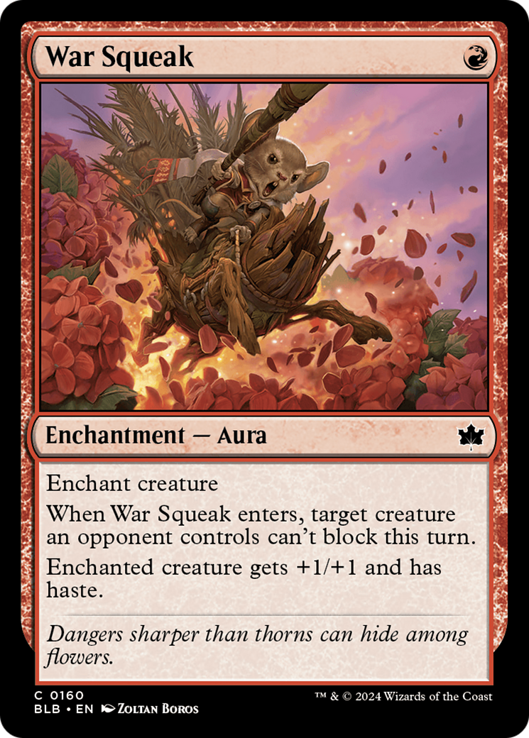 War Squeak [Bloomburrow] | Card Merchant Takapuna