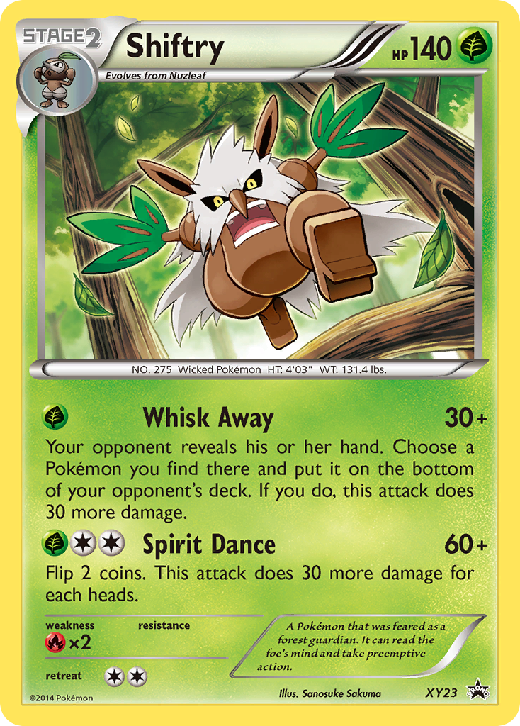 Shiftry (XY23) [XY: Black Star Promos] | Card Merchant Takapuna