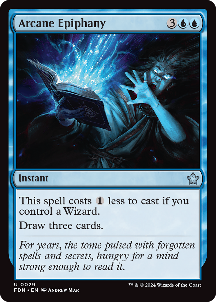 Arcane Epiphany [Foundations] | Card Merchant Takapuna