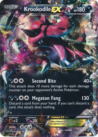 Krookodile EX (XY25) (Jumbo Card) [XY: Black Star Promos] | Card Merchant Takapuna