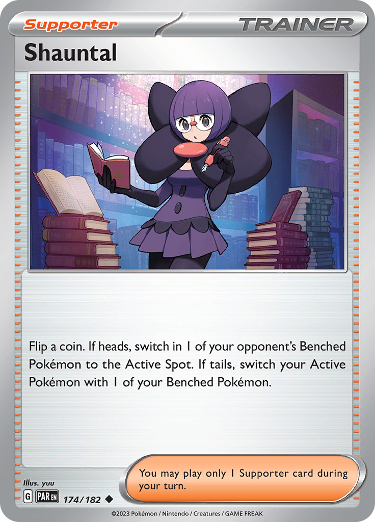 Shauntal (174/182) [Scarlet & Violet: Paradox Rift] | Card Merchant Takapuna