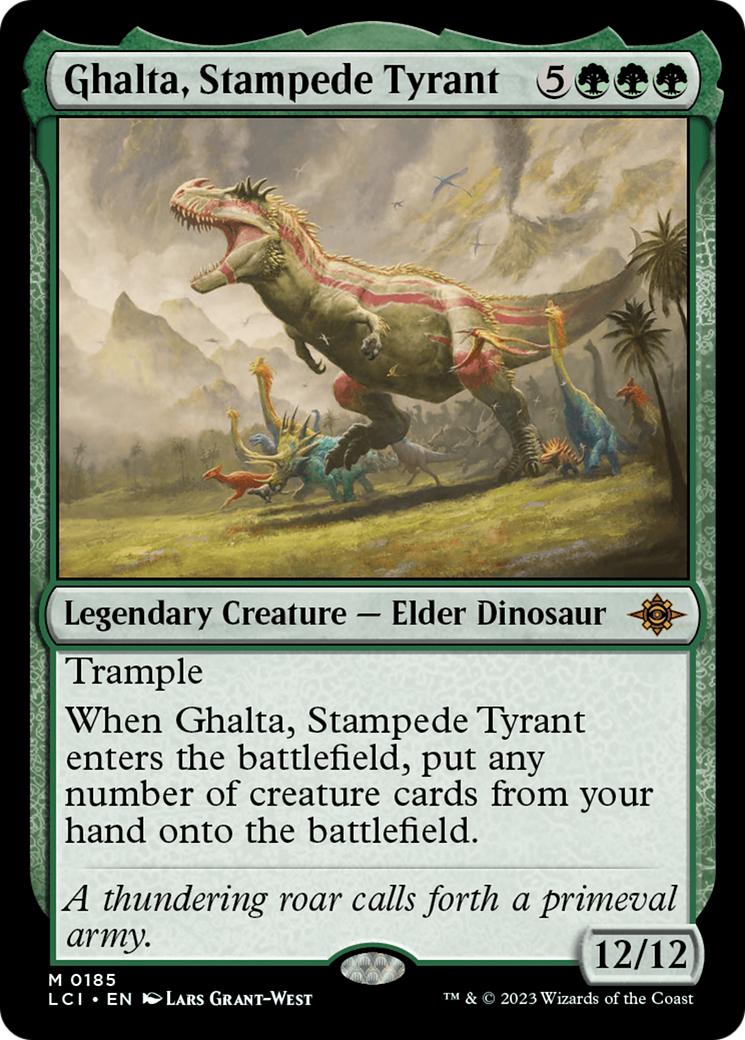 Ghalta, Stampede Tyrant [The Lost Caverns of Ixalan] | Card Merchant Takapuna