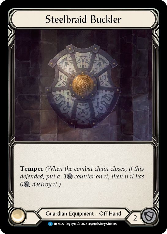 Steelbraid Buckler [DYN027] (Dynasty) | Card Merchant Takapuna