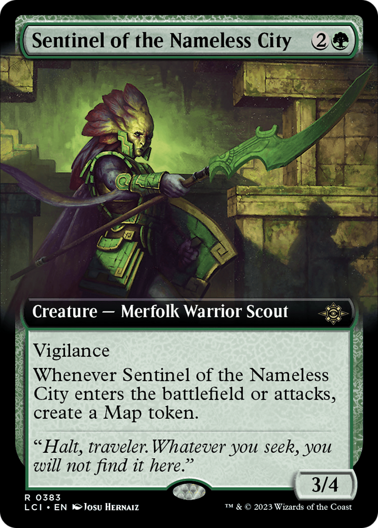 Sentinel of the Nameless City (Extended Art) [The Lost Caverns of Ixalan] | Card Merchant Takapuna