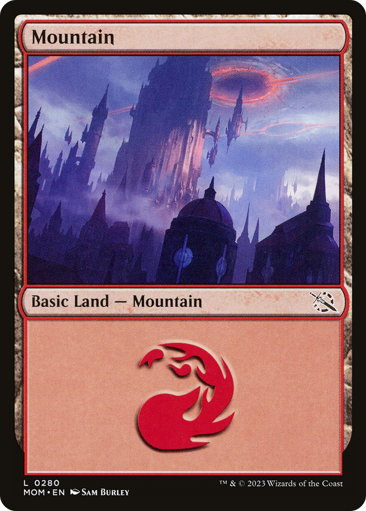 Mountain (280) [March of the Machine] | Card Merchant Takapuna