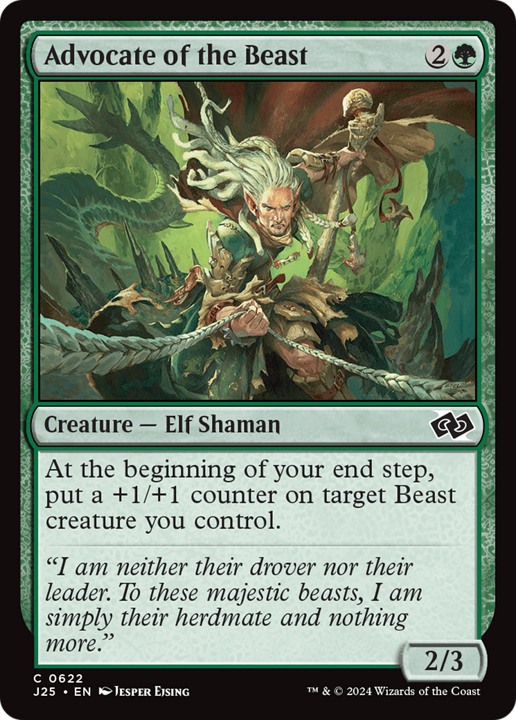 Advocate of the Beast [Foundations Jumpstart] | Card Merchant Takapuna