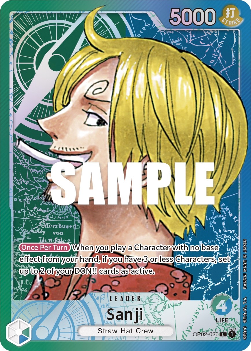 Sanji (Alternate Art) [Paramount War] | Card Merchant Takapuna