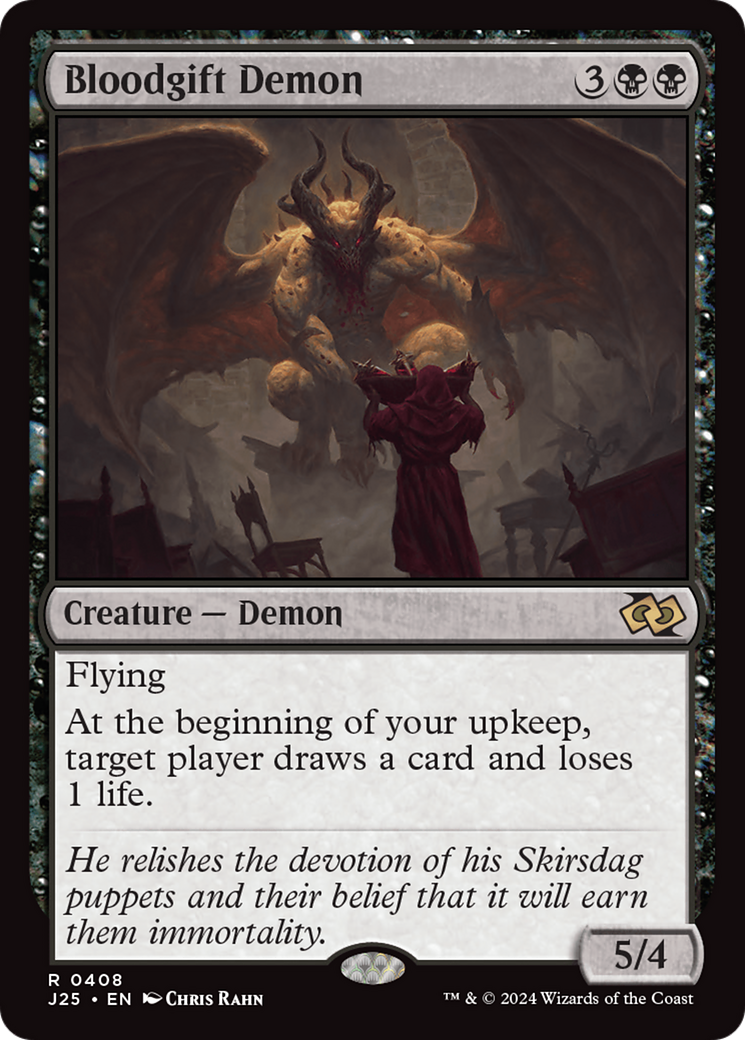 Bloodgift Demon [Foundations Jumpstart] | Card Merchant Takapuna