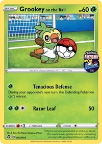 Grookey on the Ball (003/005) [Miscellaneous Cards] | Card Merchant Takapuna