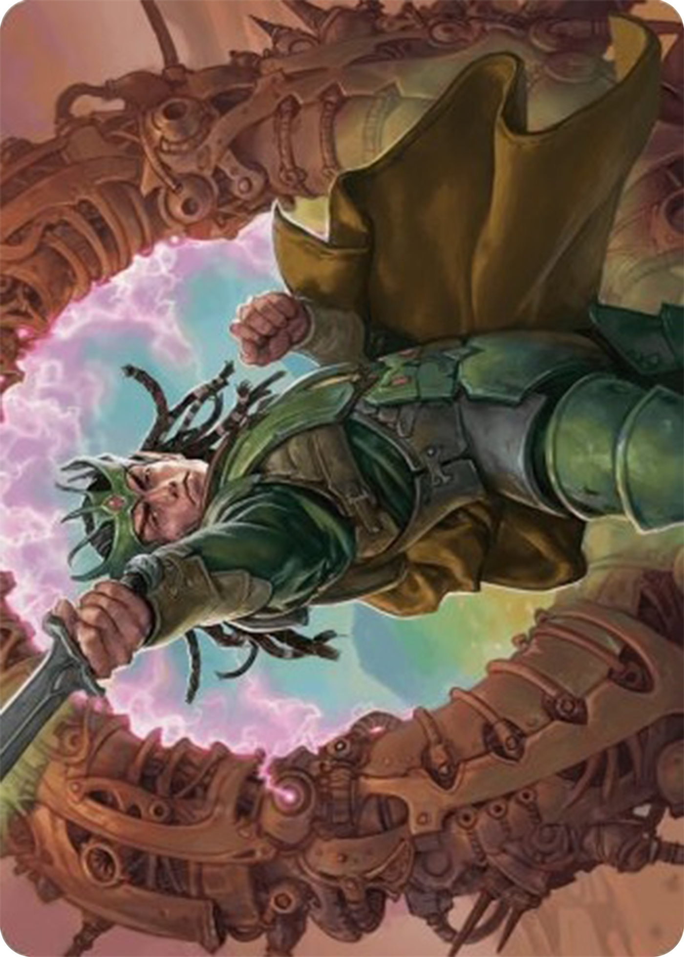 Eladamri, Korvecdal Art Card [Modern Horizons 3 Art Series] | Card Merchant Takapuna