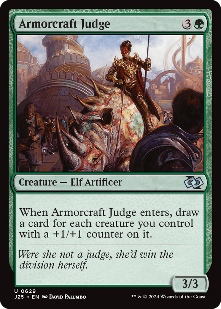 Armorcraft Judge [Foundations Jumpstart] | Card Merchant Takapuna