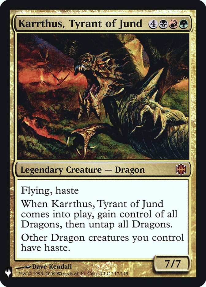 Karrthus, Tyrant of Jund [Mystery Booster] | Card Merchant Takapuna