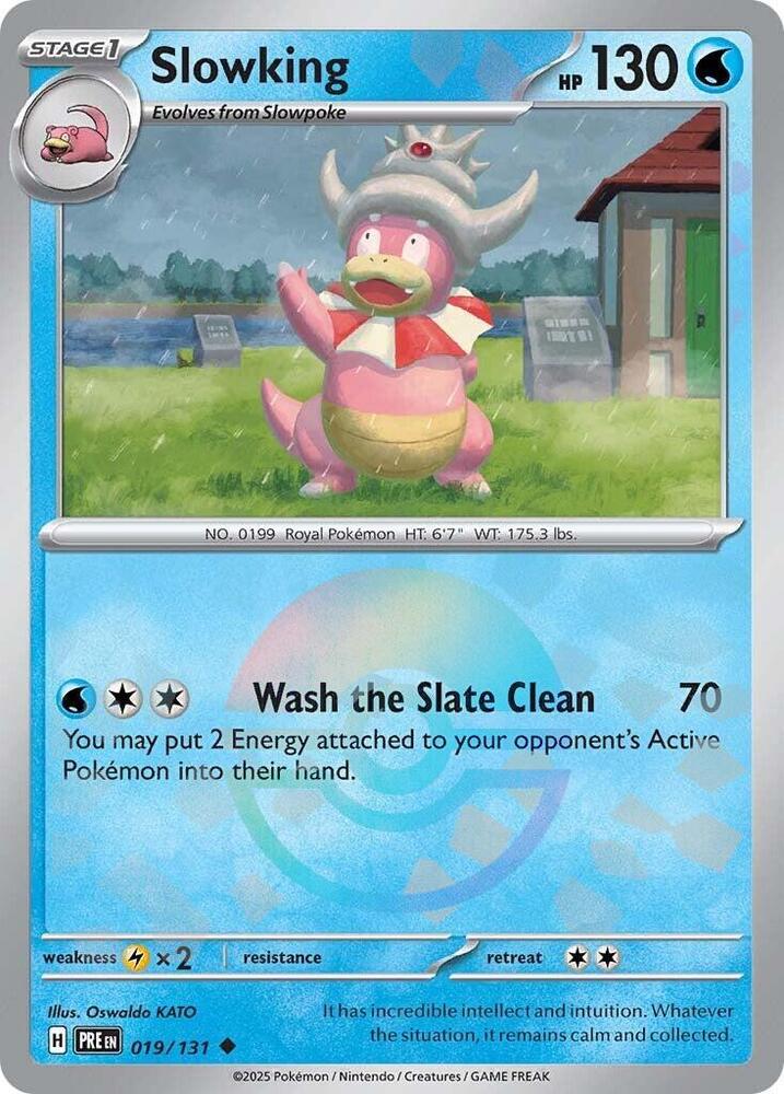 Slowking (019/131) (Poke Ball Pattern) [Scarlet & Violet: Prismatic Evolutions] | Card Merchant Takapuna