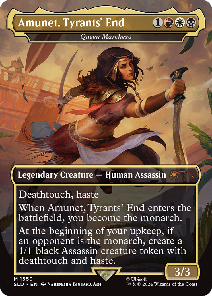 Amunet, Tyrants' End - Queen Marchesa [Secret Lair Drop Series] | Card Merchant Takapuna