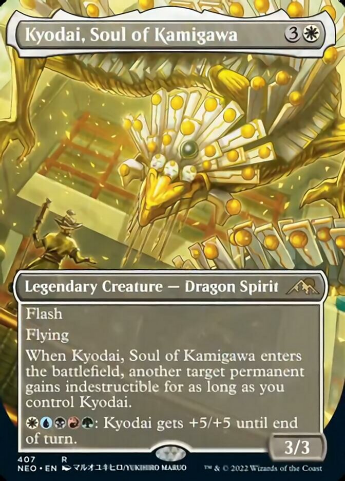 Kyodai, Soul of Kamigawa (Borderless Alternate Art) [Kamigawa: Neon Dynasty] | Card Merchant Takapuna