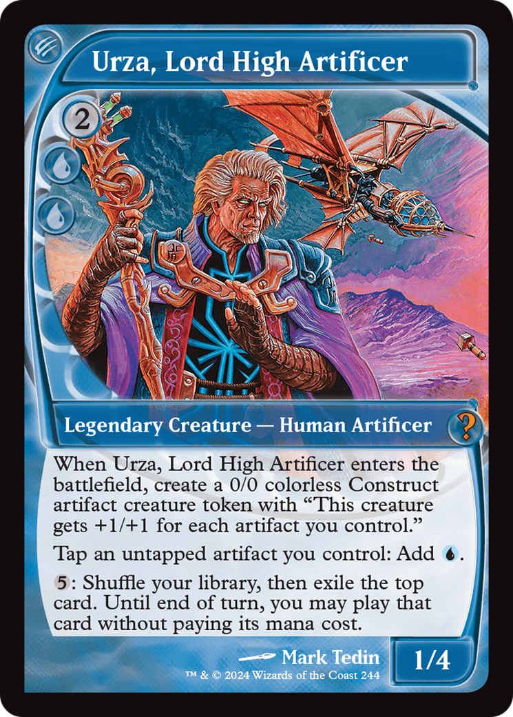 Urza, Lord High Artificer (Future Sight) [Mystery Booster 2] | Card Merchant Takapuna