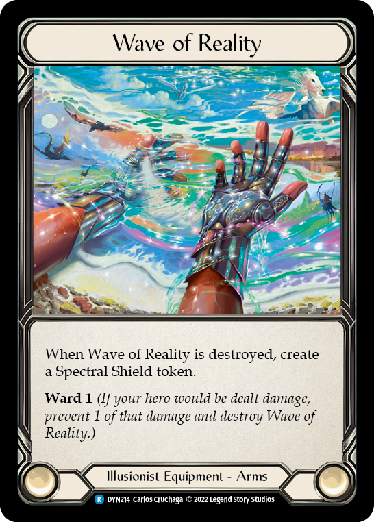 Wave of Reality [DYN214] (Dynasty)  Rainbow Foil | Card Merchant Takapuna