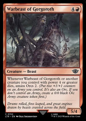 Warbeast of Gorgoroth [The Lord of the Rings: Tales of Middle-Earth] | Card Merchant Takapuna