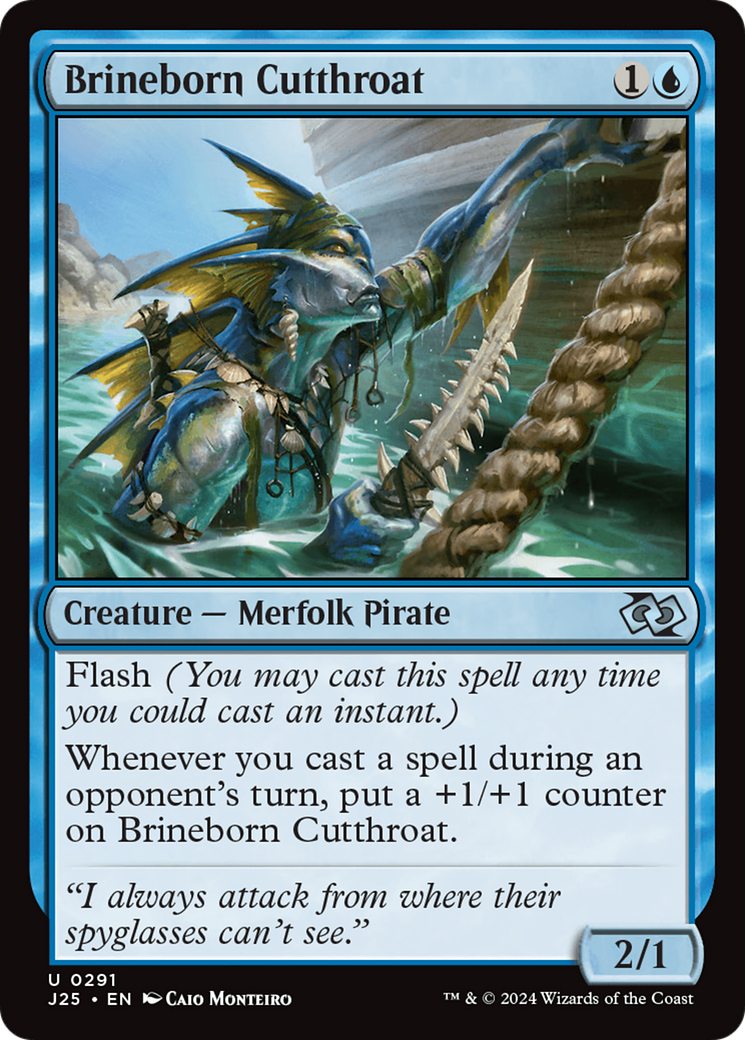 Brineborn Cutthroat [Foundations Jumpstart] | Card Merchant Takapuna