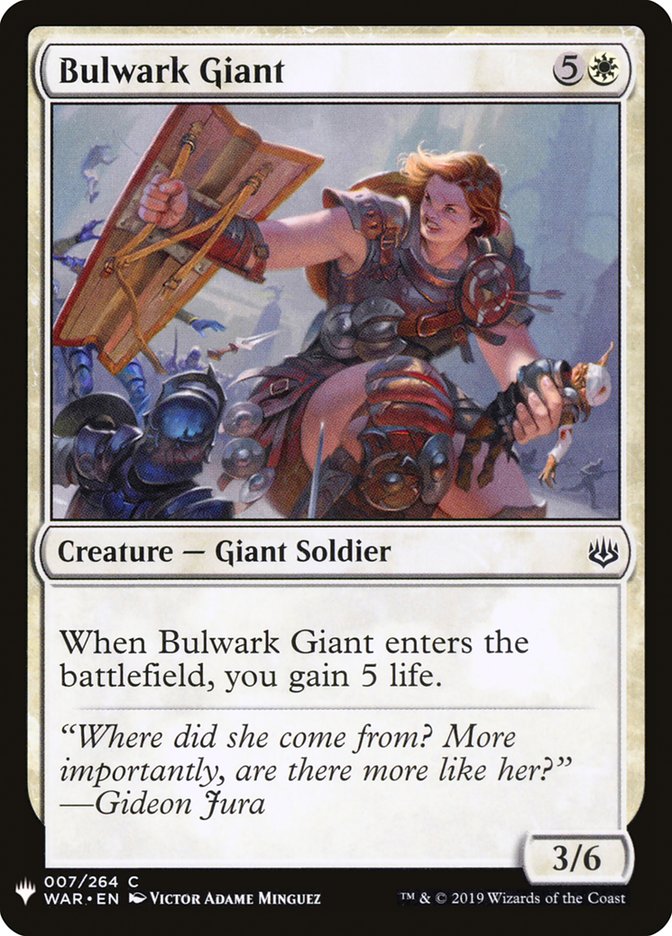 Bulwark Giant [Mystery Booster] | Card Merchant Takapuna