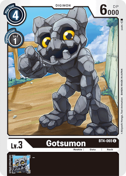 Gotsumon [BT4-065] [Great Legend] | Card Merchant Takapuna