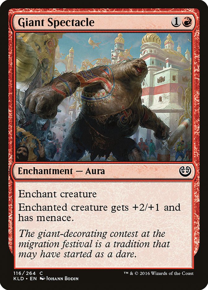 Giant Spectacle [Kaladesh] | Card Merchant Takapuna