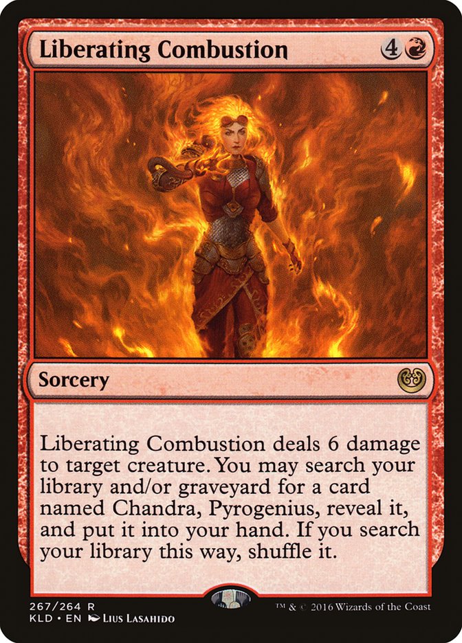 Liberating Combustion [Kaladesh] | Card Merchant Takapuna