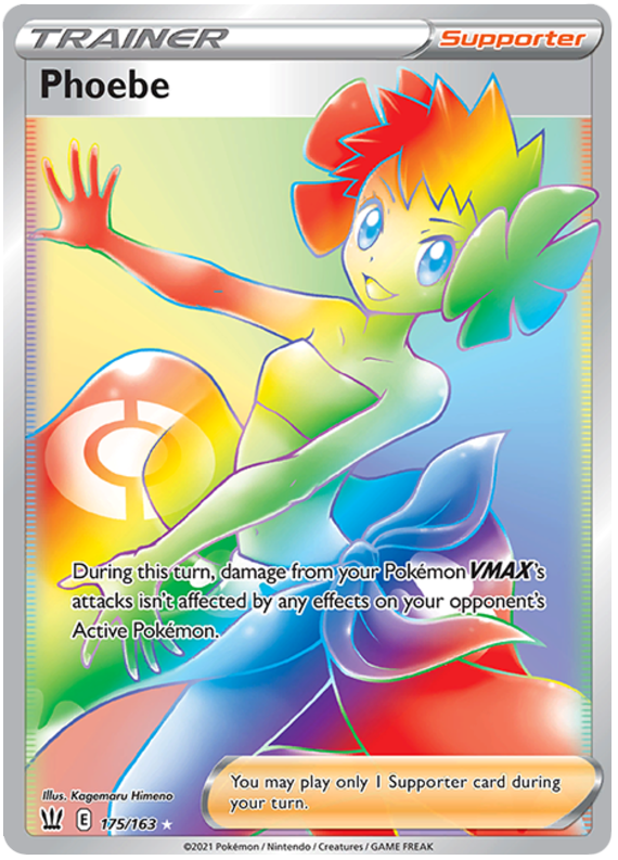 Phoebe (175/163) [Sword & Shield: Battle Styles] | Card Merchant Takapuna