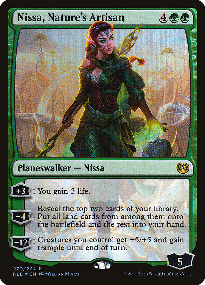 Nissa, Nature's Artisan [Kaladesh] | Card Merchant Takapuna