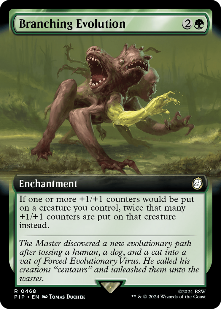 Branching Evolution (Extended Art) [Fallout] | Card Merchant Takapuna